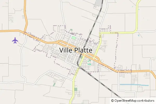 Karte Ville Platte