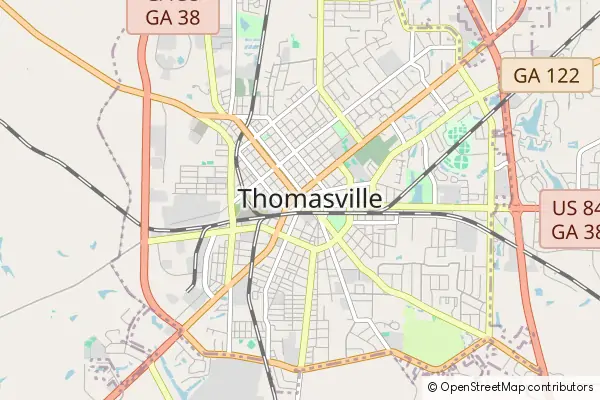 Karte Thomasville