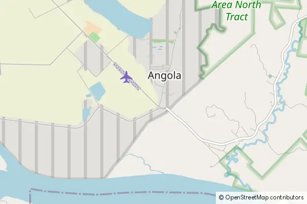 Karte Angola