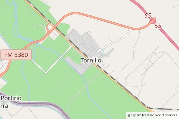 Karte Tornillo