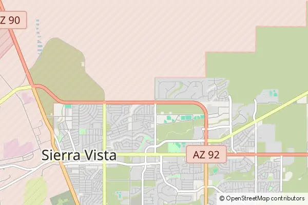 Karte Sierra Vista
