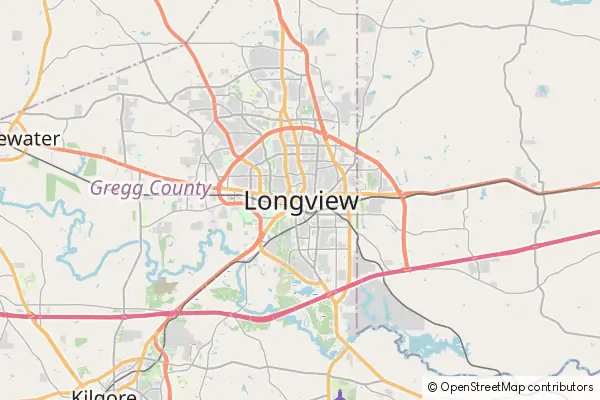 Karte Longview