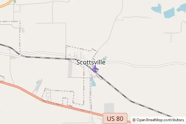 Karte Scottsville