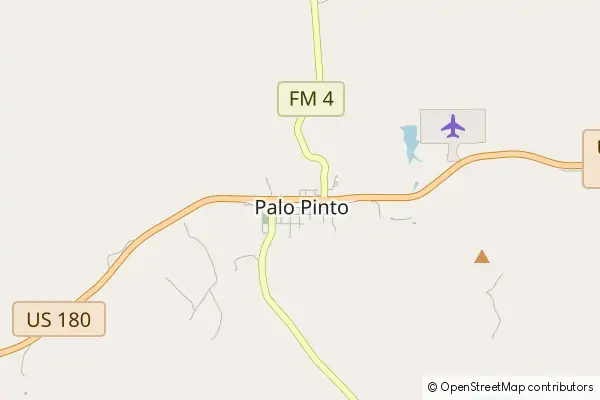 Karte Palo Pinto