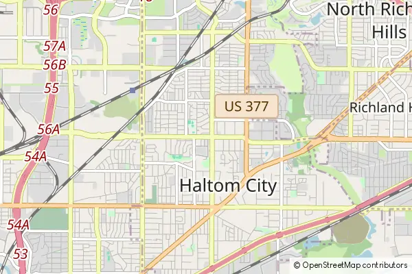 Karte Haltom City