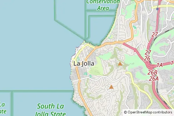 Karte La Jolla