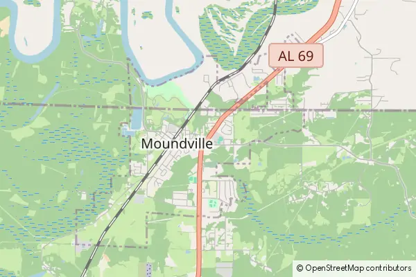 Karte Moundville