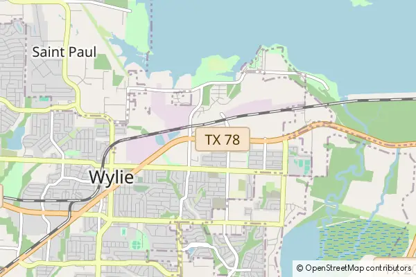 Karte Wylie