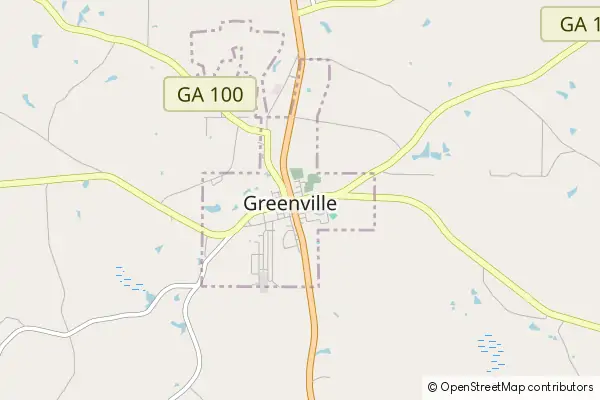 Karte Greenville