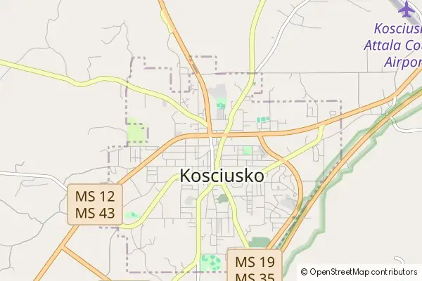 Karte Kosciusko