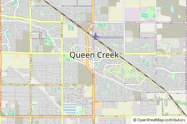 Karte Queen Creek