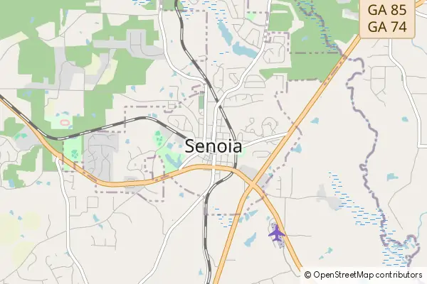 Karte Senoia