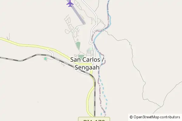 Karte San Carlos