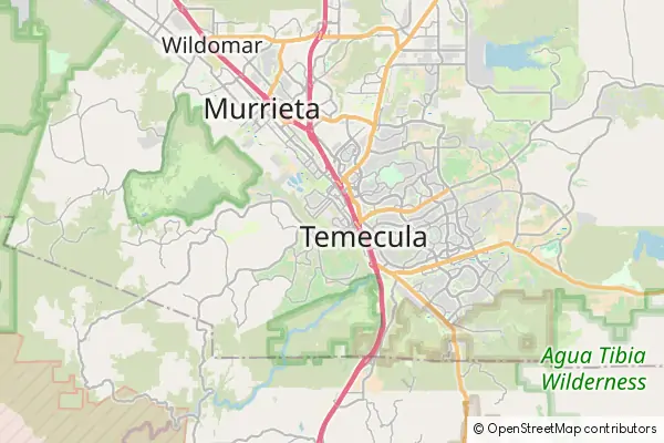 Karte Temecula