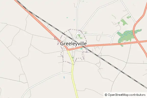 Karte Greeleyville