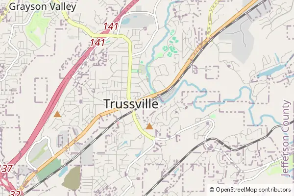 Karte Trussville