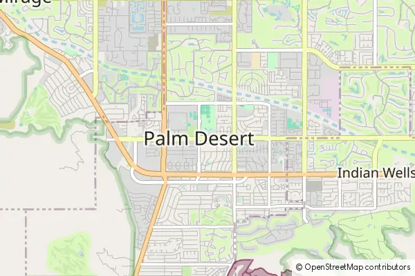 Karte Palm Desert