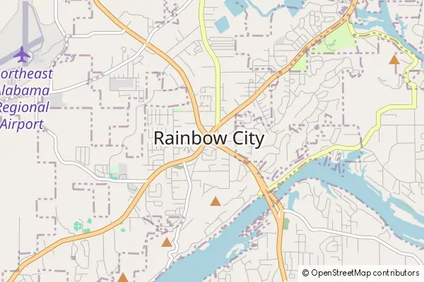 Karte Rainbow City