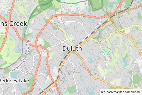 Karte Duluth