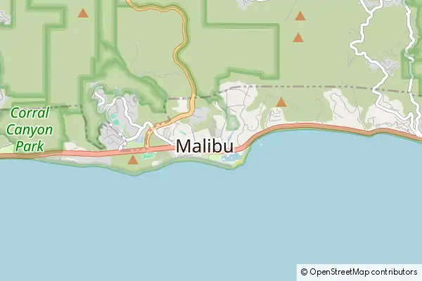 Karte Malibu