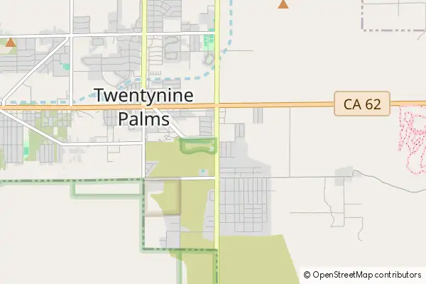 Karte Joshua Tree Nationalpark