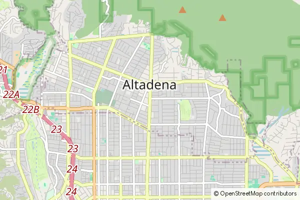 Karte Altadena