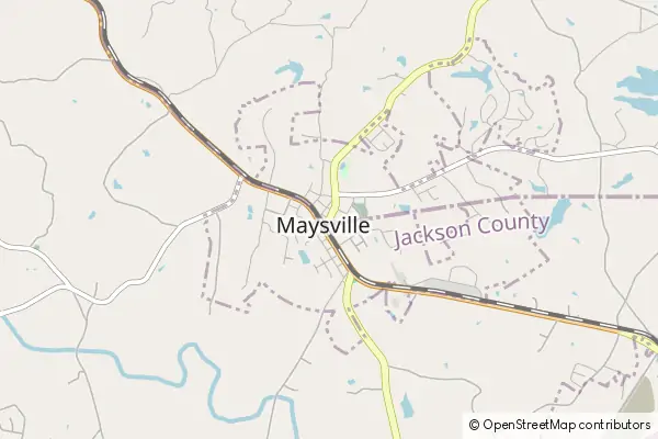 Karte Maysville