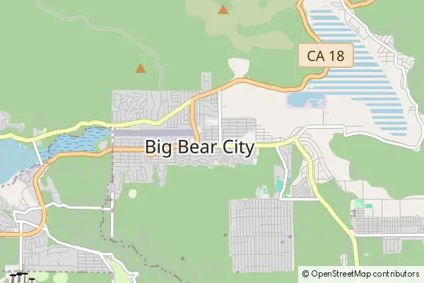 Karte Big Bear City
