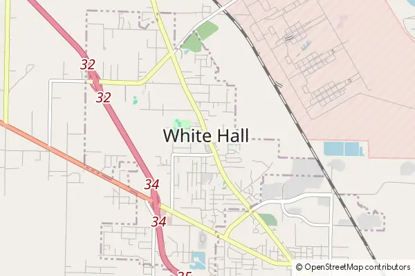 Karte White Hall