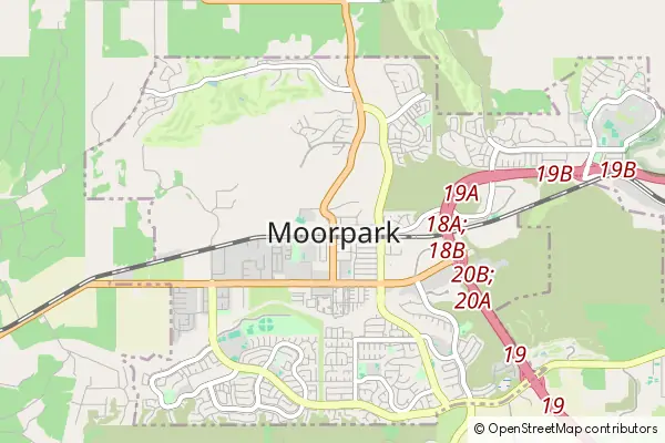 Karte Moorpark