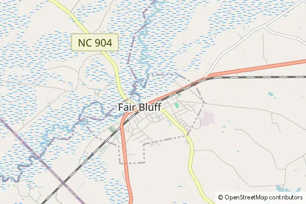 Karte Fair Bluff