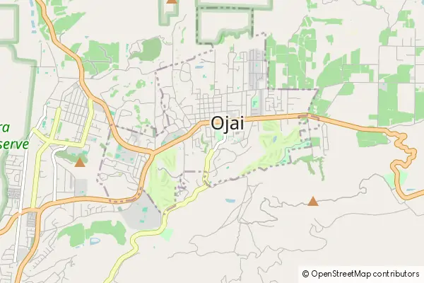 Karte Ojai