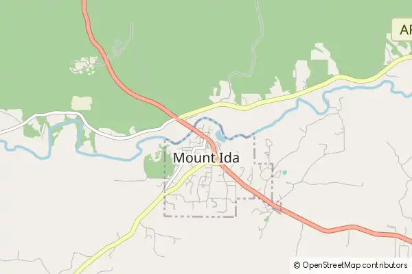 Karte Mount Ida