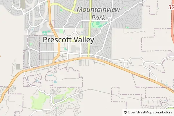 Karte Prescott Valley