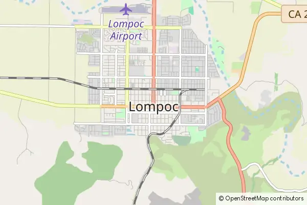 Karte Lompoc