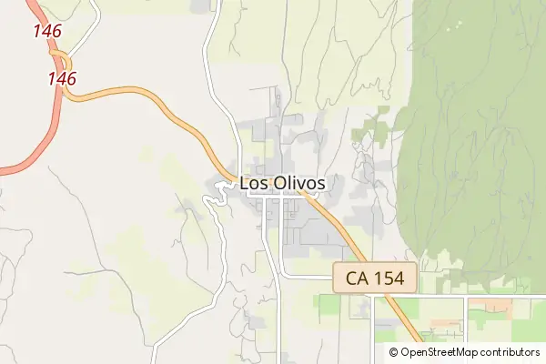 Karte Los Olivos