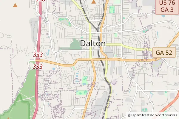 Karte Dalton