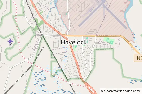 Karte Havelock