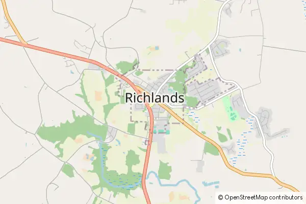 Karte Richlands