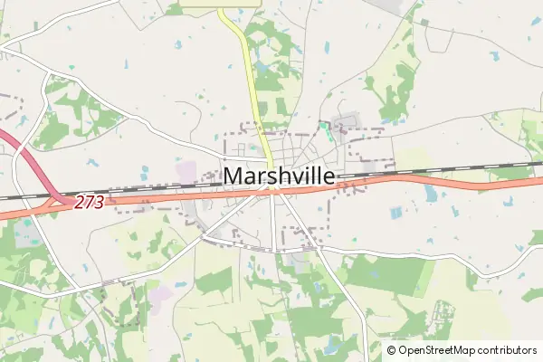 Karte Marshville