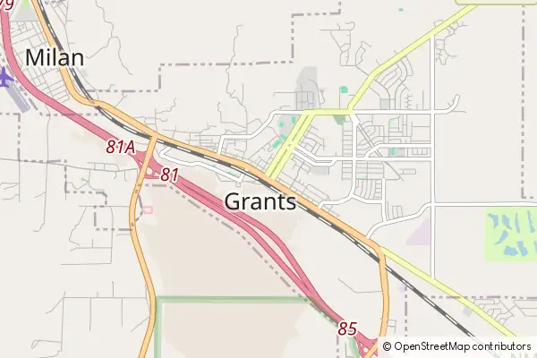 Karte: Grants • © OpenStreetMap contributors Karte Grants
