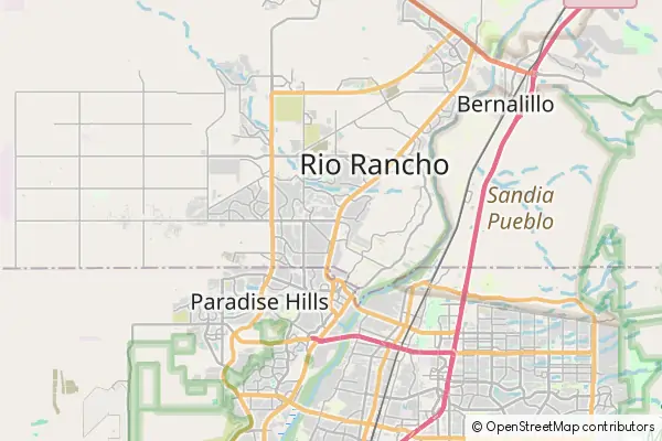 Karte Rio Rancho