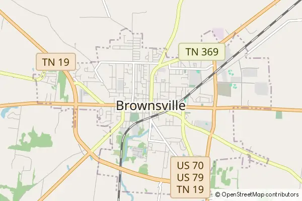 Karte Brownsville