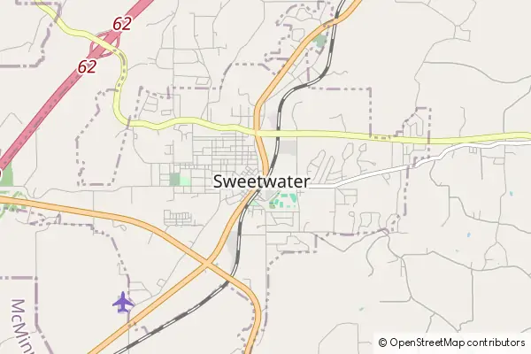 Karte Sweetwater