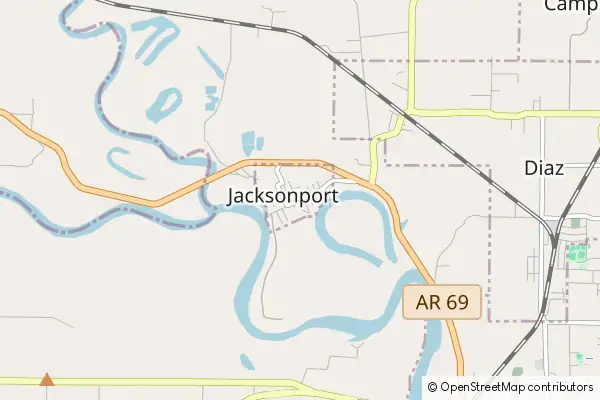 Karte Jacksonport