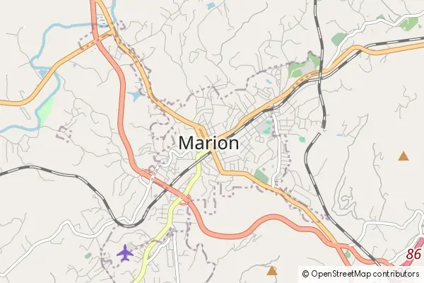 Karte: Marion • © OpenStreetMap contributors Karte Marion