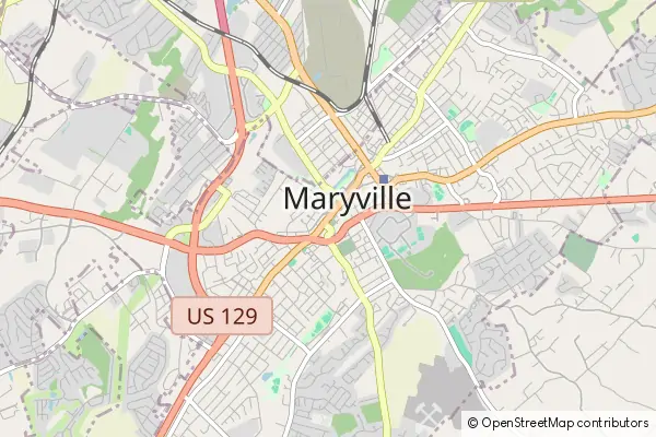 Karte Maryville