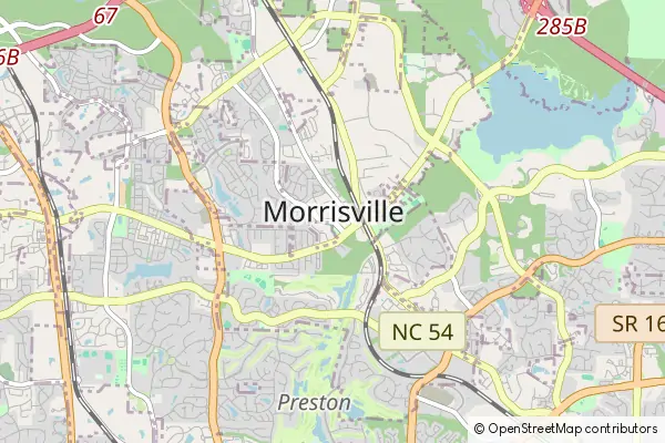 Karte Morrisville