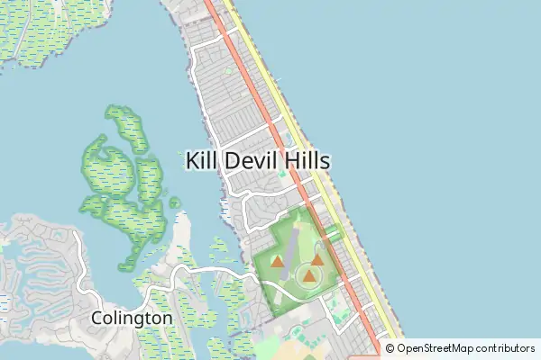 Karte Kill Devil Hills