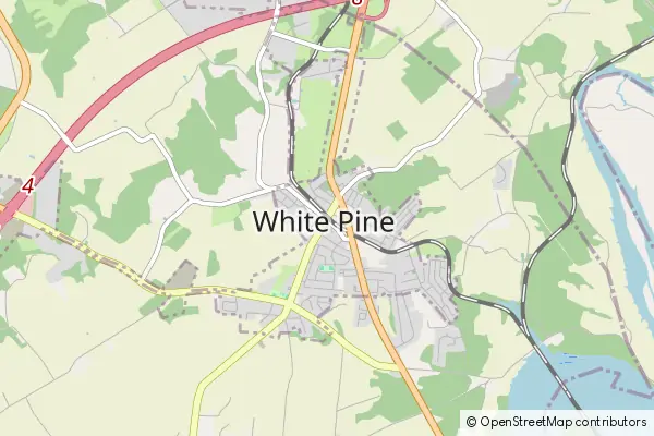 Karte White Pine